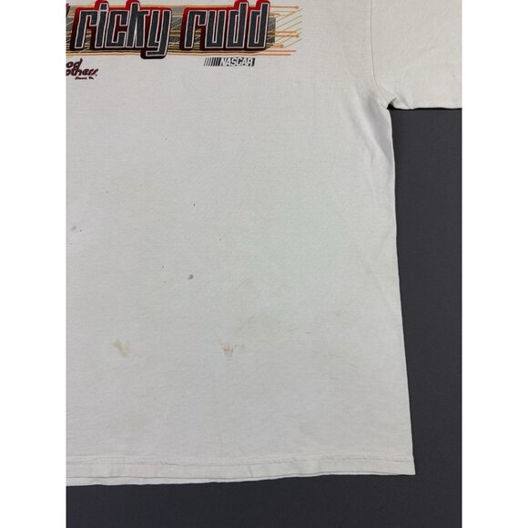 Rare Vintage Y2K Nascar Ricky Rudd Racing Motocraft Wood Brothers Promo XL Tee - Picture 12 of 14